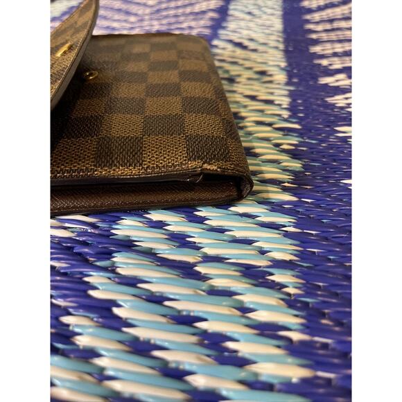LOUIS VUITTON Tresor Etui Papier Trifold Wallet Damier Leather SP1013 - Picture 11 of 11